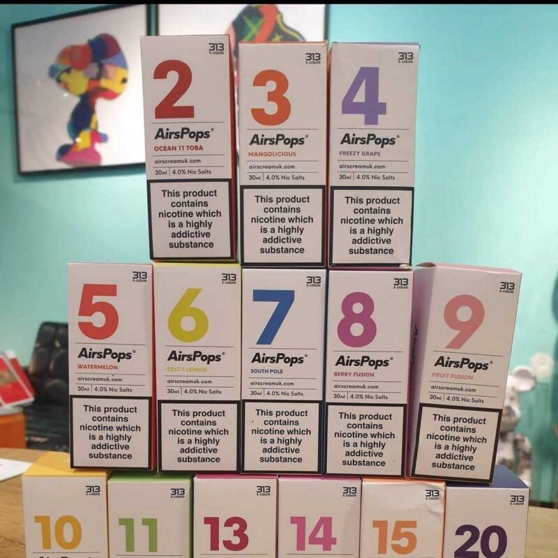 英國 高端正品 AirsCream 313 數字系列 30ML