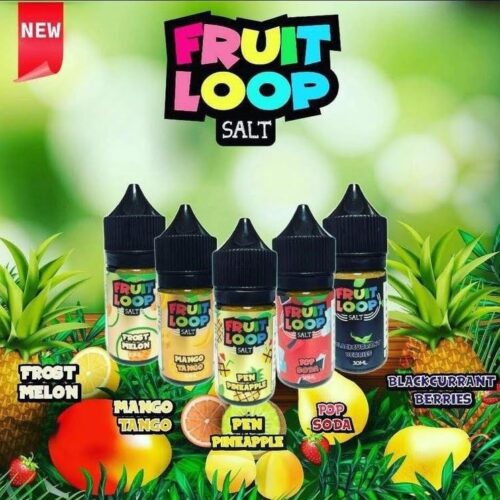 【小煙油】FRUIT LOOP系列 30ML 薄荷糖 櫻桃 黑加侖