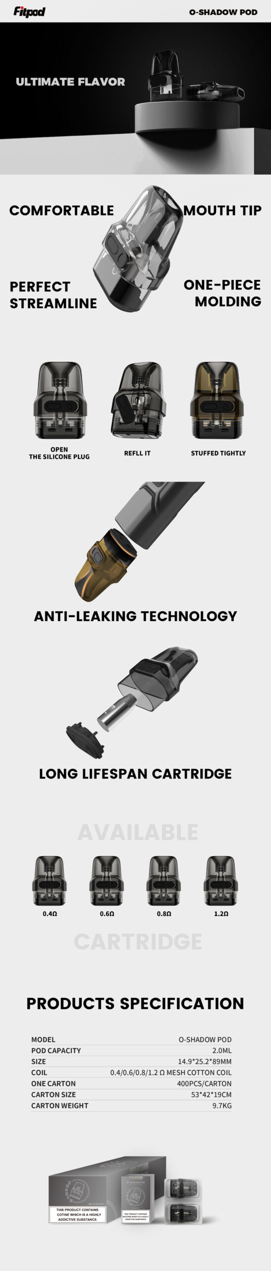 【小煙主機】🔥 FITPOD O-SHADOW 小蠻牛｜一機玩轉所有口感！