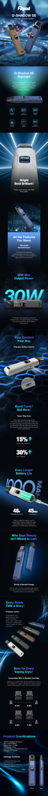 Fitpod O-Shadow SE 小蠻牛通用